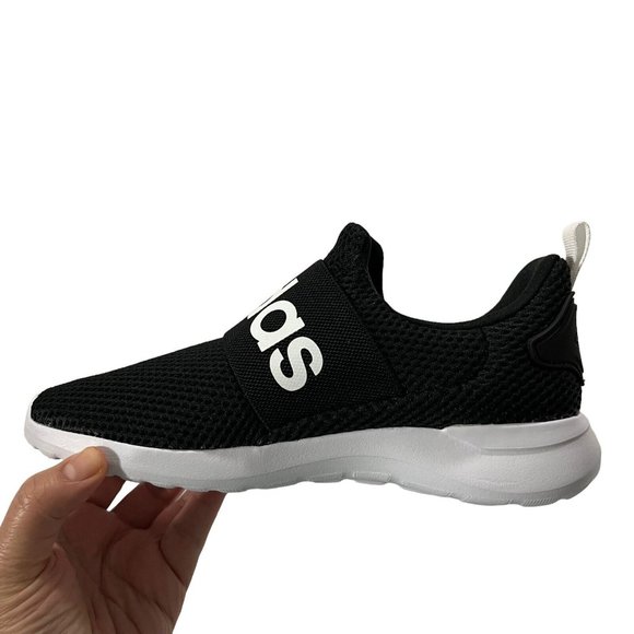 Adidas Lite Racer Boys Slip on Sneakers Size 3 Black Lightweight & Comfortable - Picture 14 of 14